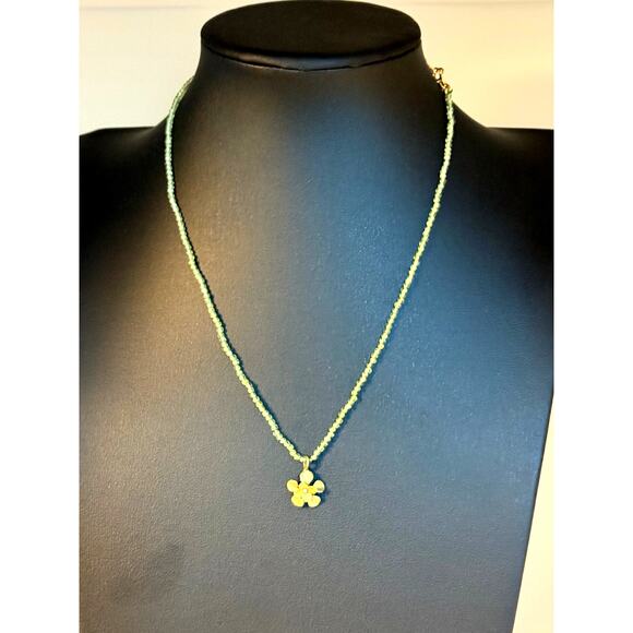 Michael Michaud Desert Flower Peridot Pendant Necklace - Picture 1 of 3